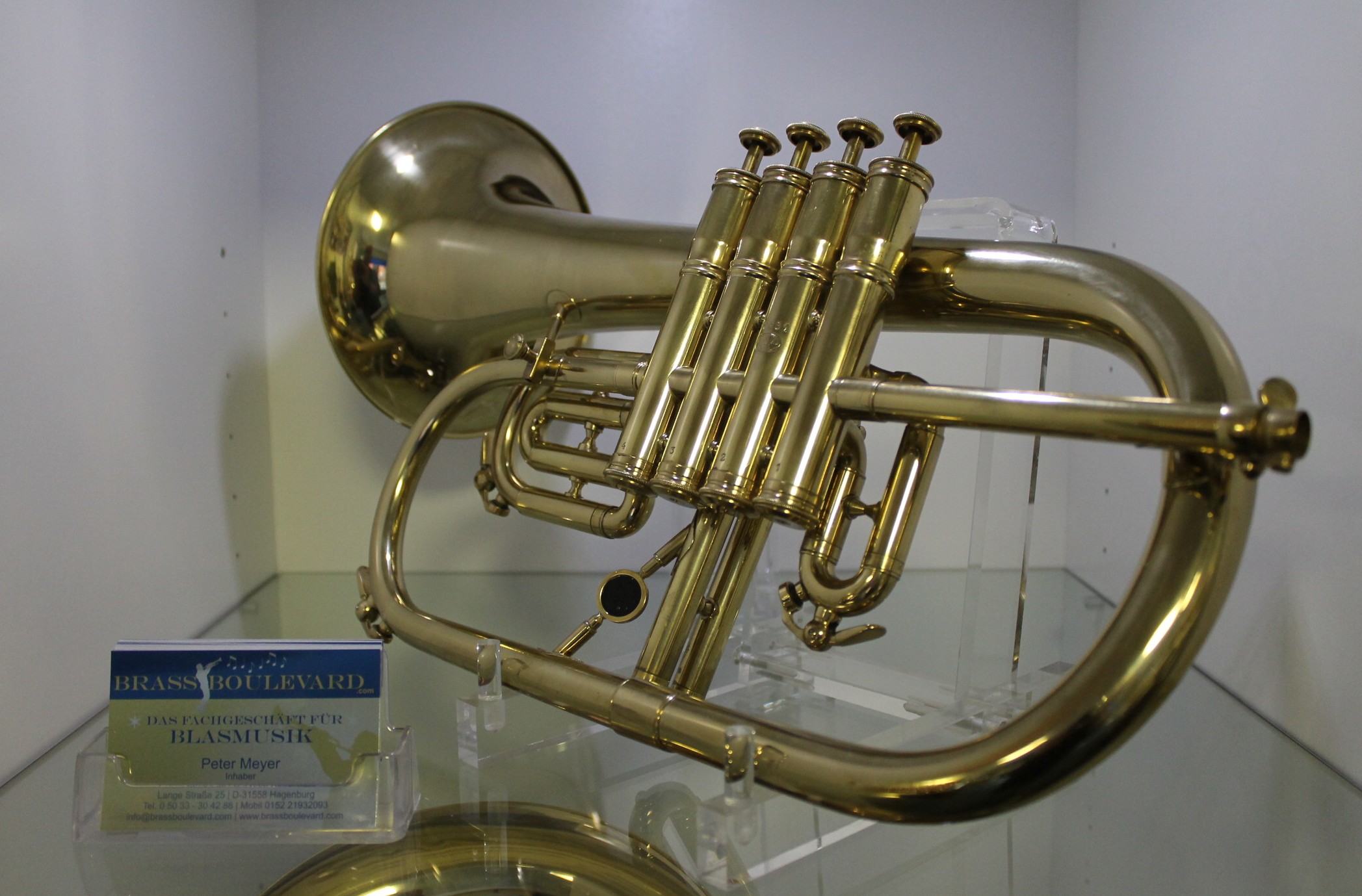 Flügelhorn Antoine Courtois Paris Flügelhorn mit 4 Ventilen, gebraucht