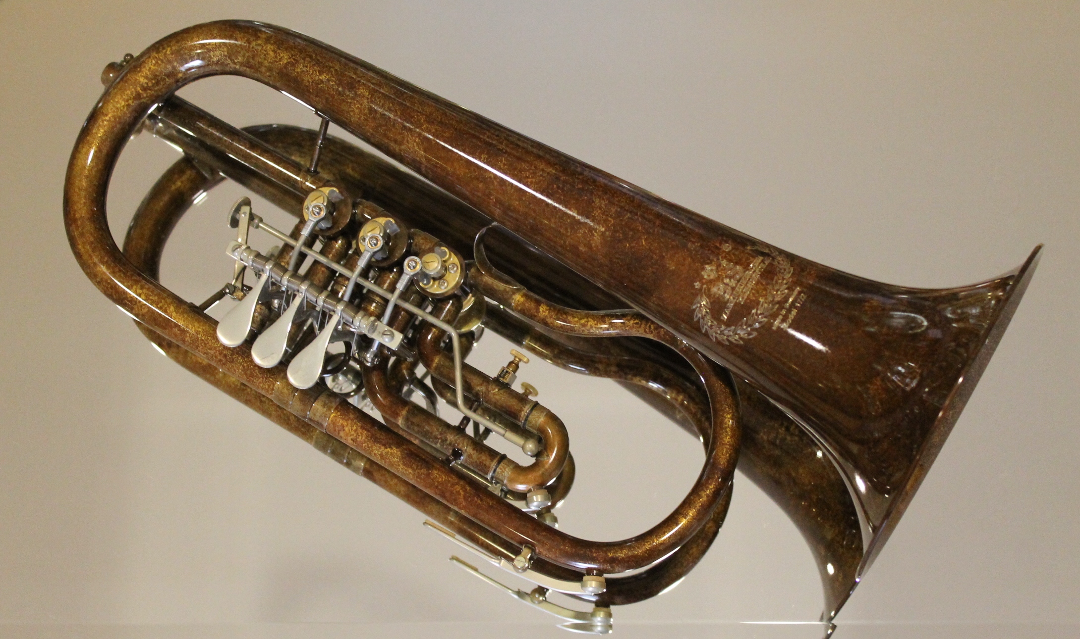 Verkaufe Flügelhorn der Marke Couesnon von 1900 . · Flügelhorn