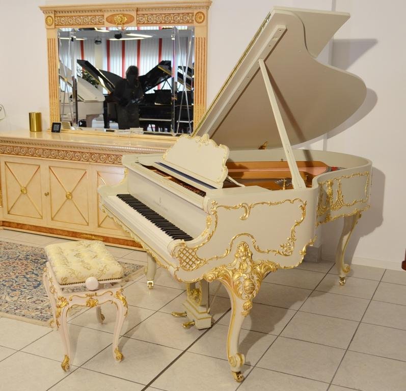 STEINWAY SONS Flügel Modell M-170 Louis XV Skizze · Flügel