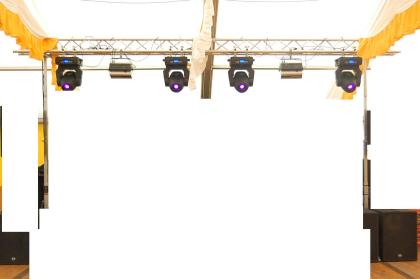 Futurelight PHS 260 mit Steuerteil, Case, Traverse Ständer