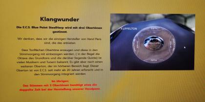 Handpan, 9 Töne, wenig gespielt, mit Tasche, top!