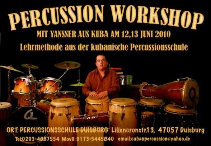 Percussion Workshop in Duisburg