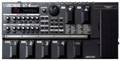 BOSS GT-8 MULTI-EFFEKT-PROZESSOR FÜR GITARREN --NEU--