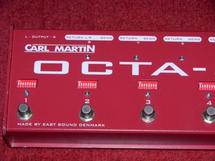 Verkaufe Carl Martin Octa-Switch MK I *Gitarreneffekt-Umschalter