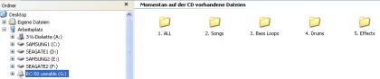 BOSS RC- 50 USABLE CD - alle Samples plug play verfügbar