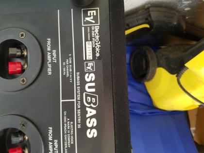 JBL TLX-5000 und Subass
