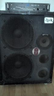 Bassverstärker Warwick Topteil + Zeck Bassbox