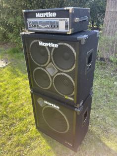 Top Zustand: BASS Hartke Topteil + Boxen (gebraucht)
