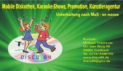 Disco 84: Unterhaltung nach Maß - en masse.