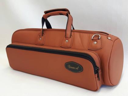 STENCEL Trumpet Gigbag, LEDER, Trompetenkoffer BROWN/ BLACK