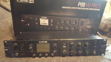 Line 6 Pod HD Pro X, 19" Rack Multieffekt, Aufnahme, Homerecording, Preamp