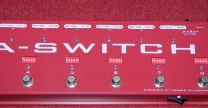 Verkaufe Carl Martin Octa-Switch MK I *Gitarreneffekt-Umschalter