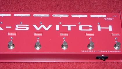 Verkaufe Carl Martin Octa-Switch MK I *Gitarreneffekt-Umschalter