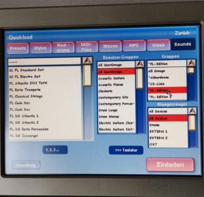 Wersi Xenios XE20 mit OX7