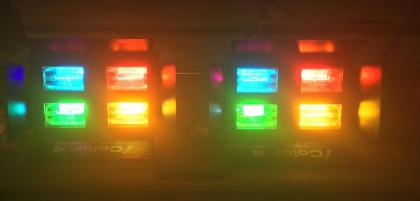 ICOLOR 4 Mk2 DMX JB Systems Licht-Effekte für Bühnen + Conroller