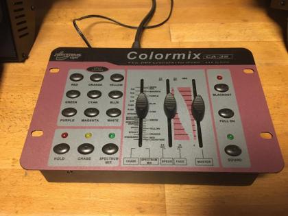 ICOLOR 4 Mk2 DMX JB Systems Licht-Effekte für Bühnen + Conroller
