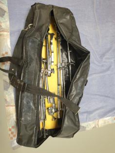Remo Legero Drumkit mit Hardware und Taschen