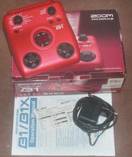 Zoom B1 Bass Effect Processor