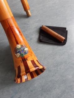 Alphorn in Ges - leichte Gebrauchsspuren