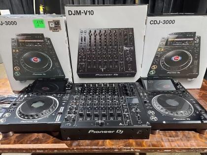 Pioneer DJ XDJ-RX3, Pioneer XDJ-XZ, Pioneer OPUS-QUAD, DDJ-FLX10 , Pioneer CDJ-3000, Pioneer DJM-A9, DJM-V10-LF , DJM-900NXS2, Pioneer CDJ-2000NXS2