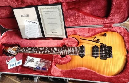 Ibanez J Custom RG8527F FE vine inlays li.JEM UV Prestige Suhr Universe TAM AT S