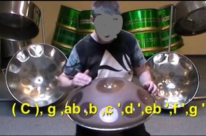 Handpan, 9 Töne, wenig gespielt, mit Tasche, top!
