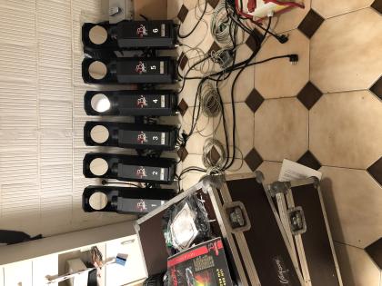 JB Scanner HLX 250 ,  6 Stück mit  Cases
