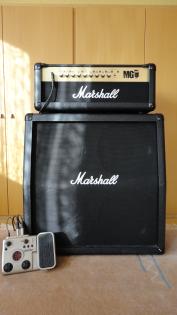 Marshall MG 100FX + Multieffektpedal