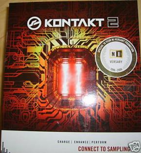Kontakt 2 Sampler von NI. Originalsoftware