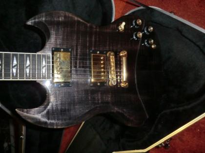 Gibson SG Supreme Ebenholzgriffbrett Riegelahorndecke Mahagoni Neck & Hals