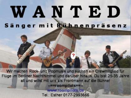 Sänger von Band in Berlin gesucht