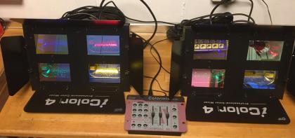 ICOLOR 4 Mk2 DMX JB Systems Licht-Effekte für Bühnen + Conroller