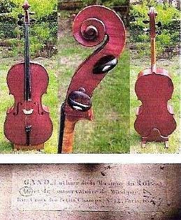 Wertvolles frz. Cello von Charles Adolphe Gand zu verkaufen