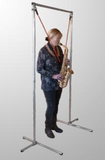 Ergonomic-Rack - neuartiger rückenschonender Ständer, Spielständer , Spielhilfe