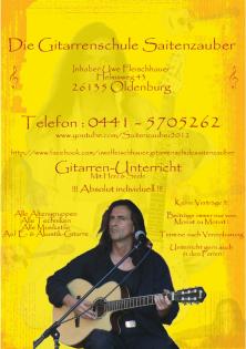 Gitarrenunterricht in Oldenburg // Gitarrenschule Saitenzauber