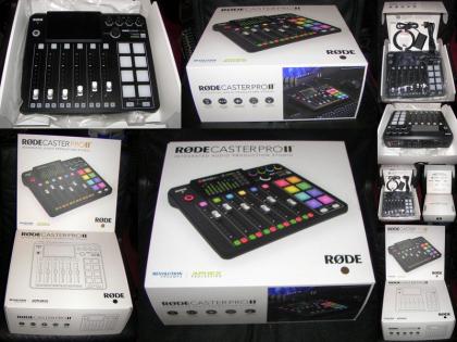 NEU*OVP* RØDECaster Pro II  Audio Production Studio mit voller Herstellergarantie und Beleg