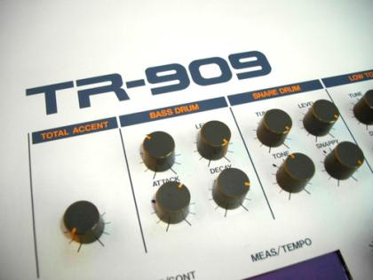 TR 909 Analog Vintage Drum Machine, Roland Rhythm-Composer House DJ Dance TOP
