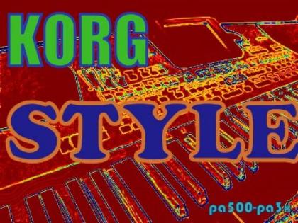 Styles für Korg pa500/588/600/800/pa2-3x
