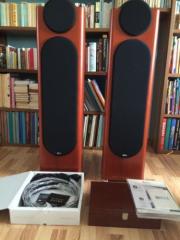 KEF Reference 205/2 Lautsprecher in Kirsche Seidenmatt