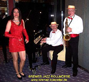 BREMER  JAZZ  ROLLmöpse  =  Top Jazz Trio aus Bremen