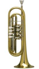 Melton / Meinl Weston Profiklasse Basstrompete, 4 Drehventile, Mod. 127 - L, Neu