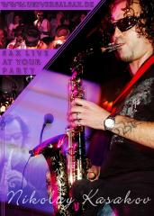 Live Saxophon Act für jeden Event