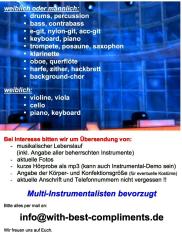Musiker/ Innen gesucht    Riesa und Umgebung