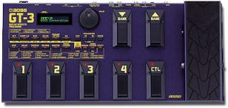 BOSS GT-3 Gitarren-Multieffekt, TOP
