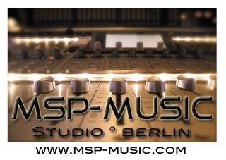 Tonstudio msp-music berlin