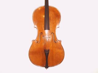 4/4 Cello - Inschrift F.Breton 1819 mit Gutachten