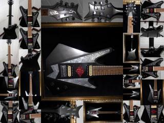 Verkaufe E-Gitarre, Handmade in Germany, Exklusivmodel in metallic Schwarz