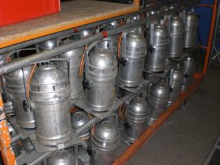 6er Bar PAR 64 Raylight / 500 W