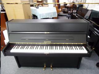 Gebrauchtes SAUTER Klavier schwarz matt