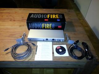Echo AUDIOFIRE 8 Soundkarte / wie NEU - 33 Monate Garantie !!! NEUPREIS war 49